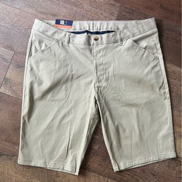 NWT French Toast Khaki Women’s Chino Shorts Sz 14 - Picture 1 of 12